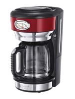 Aparat do kawy RUSSELL HOBBS RETRO 21700 - czerwony/czarny - Rozmiar 24 x 19 x 34 cm