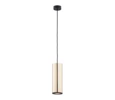 Argon 4246 - Żyrandol na lince LINEA 1xE27/15W/230V mosiądz/czarny