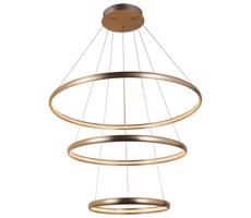 Azzardo AZ4429 - LED Żyrandol na lince BRIGHTON LED/55W/230V gold