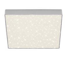 Briloner 7078-414 - LED Plafon STAR SKY LED/21W/230V 28x28 cm srebrny