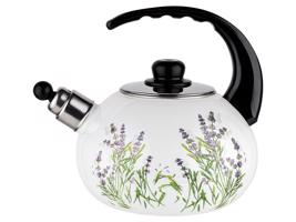 Czajnik Lavanda - bialy/lawendowy - Rozmiar 2,2 l, 21 x 21 x 22 cm