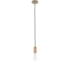 DS-M-038 ANTIQUE BRASS - Żyrandol na lince MODERNA 1xE27/60W/230V brąz