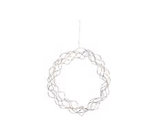 Eglo 411015 - LED Dekoracja bożonarodzeniowa CURLY 30xLED/0,064W/230V błyszczący chrom