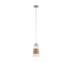 Eglo 49151 - Żyrandol na lince BURNHAM 1xE27/60W/230V