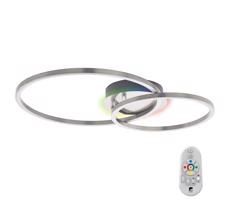 Eglo 75607 - LED RGB Ściemnialny żyrandol natynkowy LED/21,5W/230V 3000-6500K + pilot