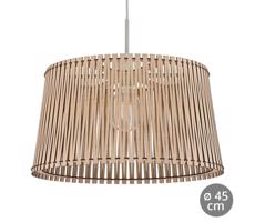 Eglo 96193 - Żyrandol SENDERO 1xE27/60W/230V