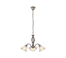 Globo 60208-3 - Żyrandol na łańcuchu ODIN 3xE27/60W/230V