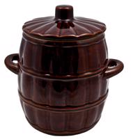 Kamionkowy garnek 3,2 l - brazowy - Rozmiar 3,2 l, 19 x 21 x 20 cm