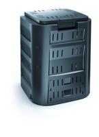 Kompostownik COMPOGREEN - czarny - Rozmiar 320 l, 70 x 70 x 80 cm