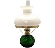 Lampa naftowa EMA 38 cm ciemnozielona
