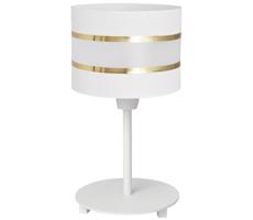 Lampa stołowa HELEN 1xE27/60W/230V biały/złoty