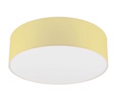 Lampa sufitowa SIRJA PASTEL DOUBLE 4xE27/15W/230V śr. 45 cm żółta