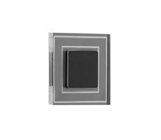 LDST KE-01-SC-BC8 - LED Oświetenie schodowe KELLY 8xLED/1,2W/230V czarne matowe
