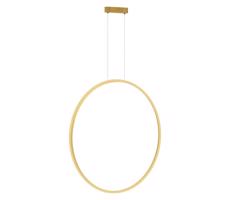 LED Łazienkowy żyrandol na lince SATURNO LED/46W/230V IP44 złoty