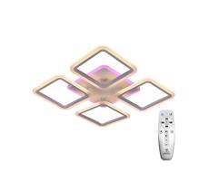 LED RGB Ściemnialny żyrandol natynkowy LED/70W/230V 3000-6500K + pilot