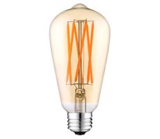 LED Żarówka LEDSTAR AMBER ST64 E27/10W/230V 2200K