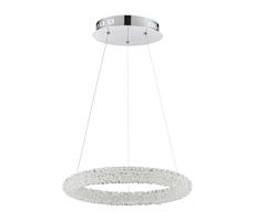 Luxera 64391 - LED Żyrandol kryształowy na drutu ALMEDA LED/24W/230V