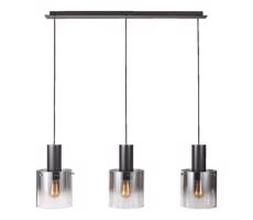 Luxera 64414 - Żyrandol na lince MOXIE 3xE27/60W/230V