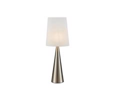 Markslöjd 108624 - Lampa stołowa CONUS 1xE14/40W/230V białe/matowy chrom