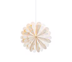 Markslöjd 705306 - Świąteczna dekoracja MARIGOLD 1xE14/25W/230V 45 cm biały
