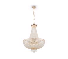 Maytoni DIA750-TT50-WG - Żyrandol na łańcuchu BELLA 8xE14/60W/230V