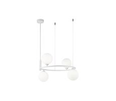Maytoni MOD013PL-04W - Żyrandol na lince RING 4xG9/25W/230V biały