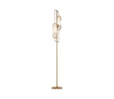 Maytoni MOD099FL-02G - Lampa podłogowa MARMO 2xG9/40W/230V