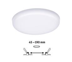 Paulmann 92392 - LED/17,5W IP44 Łazienkowa oprawa wpuszczana VARIFIT 230V