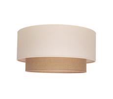 - Plafon BOHO 1xE27/15W/230V śr. 45 cm beżowy/brązowy