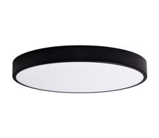 Plafon z czujnikiem CLEO 6xE27/24W/230V śr. 80 cm czarny
