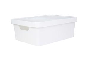 Pojemnik do przechowywania - bialy - Rozmiar 27,7 x 37 x 13,8 cm