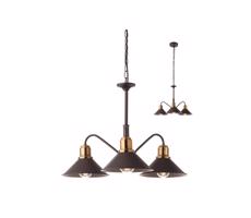 Redo 02-935 - Żyrandol na łańcuchu VERNER 3xE27/42W/230V