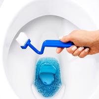 Szczotka do WC CLARSEN, niebieska - niebieska
