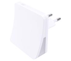 WL911 - LED Lampka orientacyjna do gniazda z czujnikiem LED/0,5W/230V