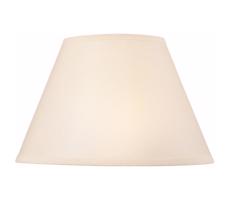 Zapasowy klosz JUTA E27 śr. 19 cm kremowy