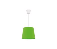 - Żyrandol na drucie SOLO 1xE27/40W/230V zielony