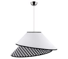- Żyrandol na lince COCO 1xE27/40W/230V biały/czarny